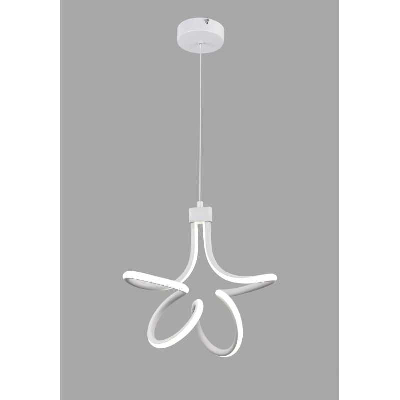 Plafonieră LED albă, 30 W, 1500 lm, 3 tonuri de lumină, Ø22 x 50 cm