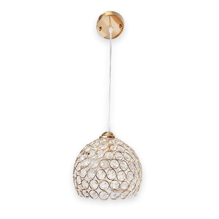 Crystal LED Chandelier 15W 3PCS Globe D16cm 50 x 15 x 80 cm
