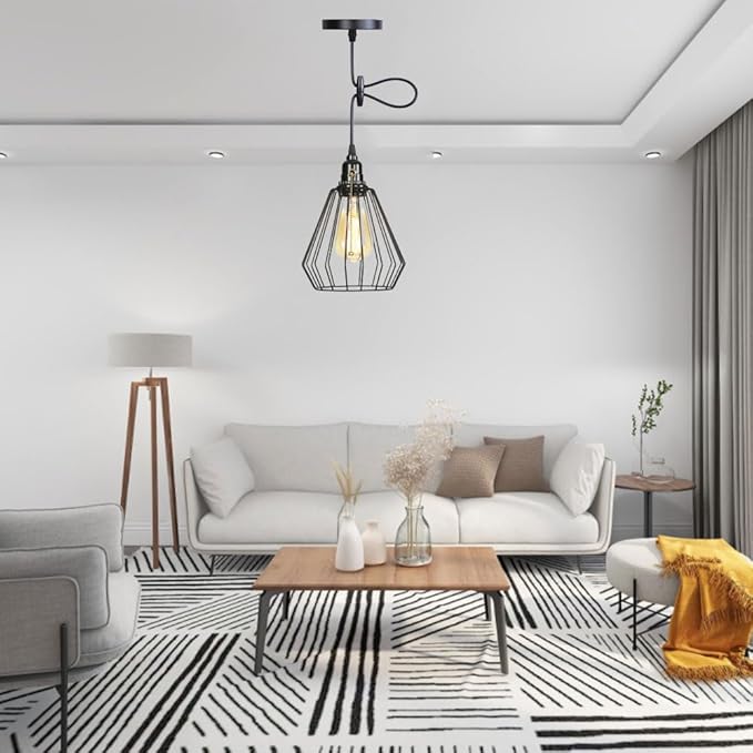 Plafonieră modernă 1xE27 din metal și acril, lungime 100 cm