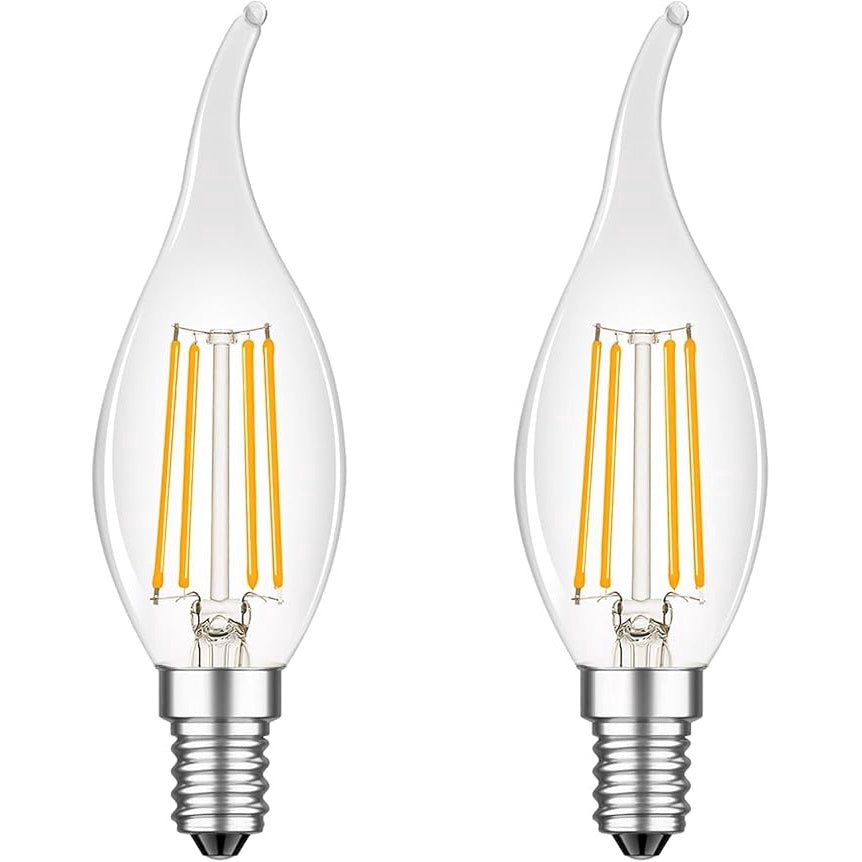 Bec LED cu filament BT35, E14, 4 W, 2700 K, 470 lm, lumină caldă