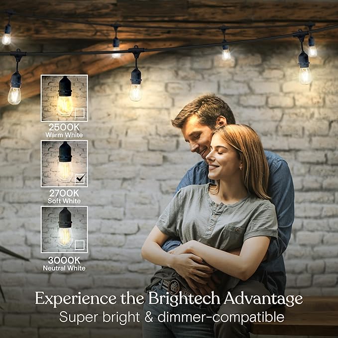 Ghirlandă luminoasă de exterior, 10 m, 10 socluri E27, max. 1500 W