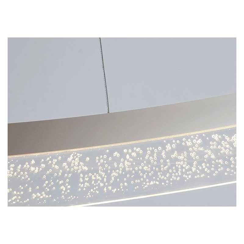 Plafonieră LED 110 W, reglabilă, 60+40 cm, Wi-Fi și telecomandă
