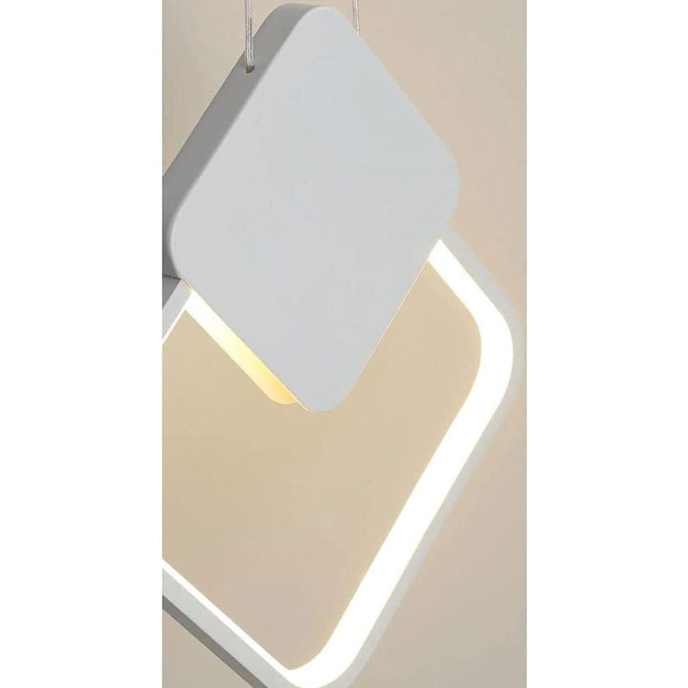 Pendul LED alb, 13 W, 650 lm, Ø22 cm, 3 moduri de iluminare