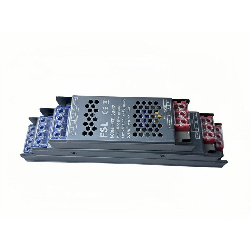 Sursă LED FSL 200 W, 220 V/12 V, carcasă metalică, pentru interior