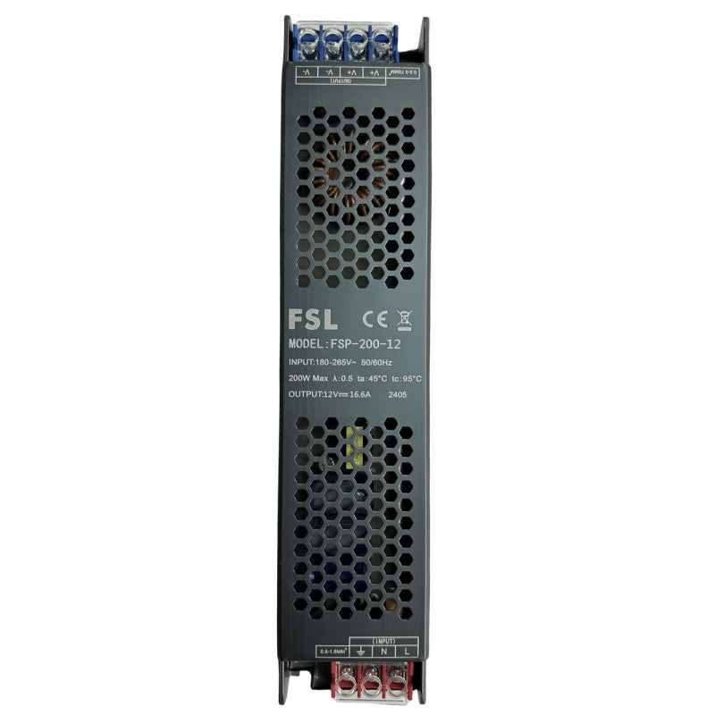 Sursă de alimentare LED FSL, 200 W, 220 V / 24 V, carcasă metalică