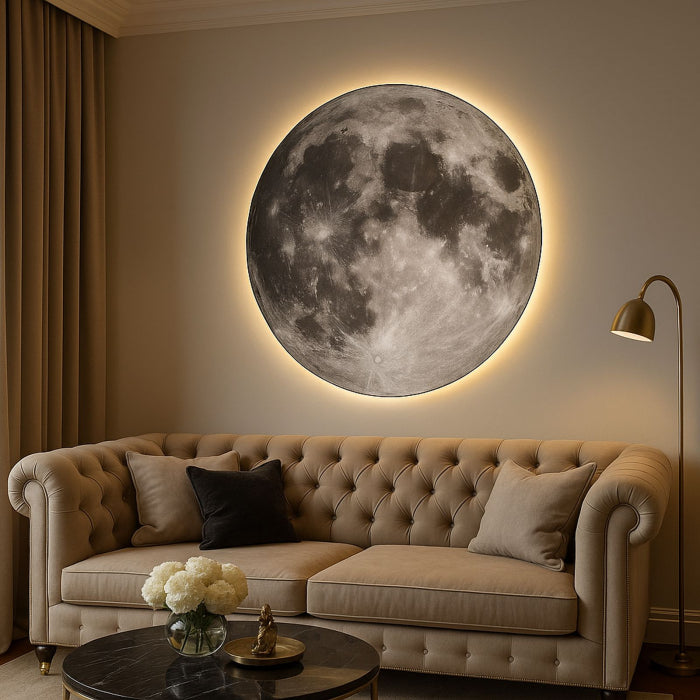 Tablou Luna cu Led