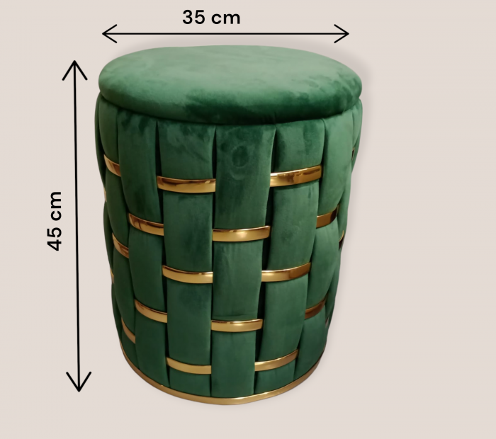 Taburet ZW 026177 Verde