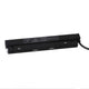 Proiector LED de 200 W, negru, pentru interior
