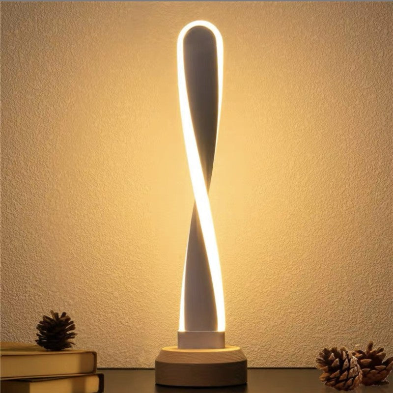 Lampă de masă LED modernă, 24 W, 4000 K, 2250 lm, înălțime 40 cm